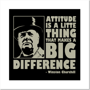 Winston Churchill - Motivational Quote Posters and Art